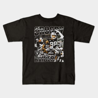 Maxx Crosby Vintage Bootleg Kids T-Shirt